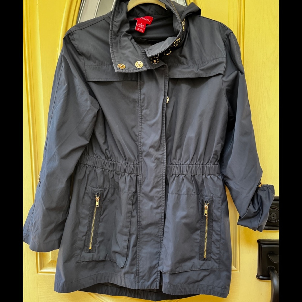 Ciao Milano Jacket Hoodie Navy Blue Size S Excellent